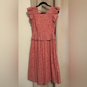 Vera Moda Urban Midi Floral Dress